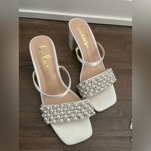 Lulu’s Pearl Heels